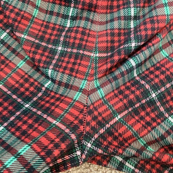 3/$15 🛍️ Cat & Jack red green plaid Christmas holiday pajama pants girls M 7/8 - Picture 6 of 6